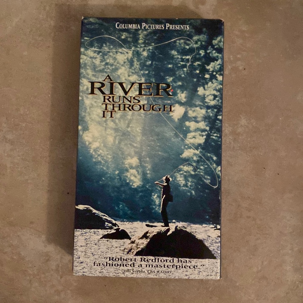 A RiverRuns Theogh It VHS used